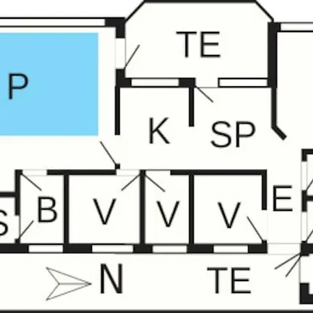Casa vacanze Luxury Pool House In - By Traum Lønstrup